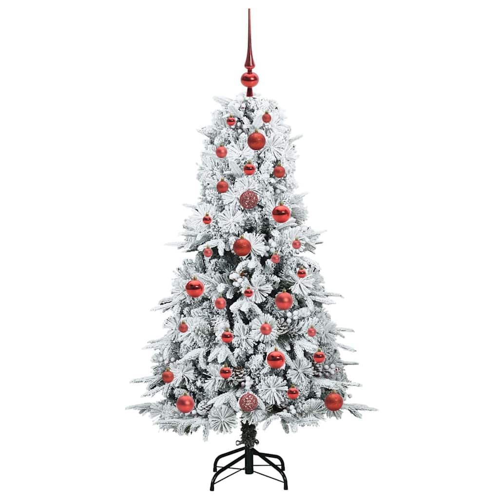 Albero di Natale Artificiale con Rami Pieghevoli Verde 120 cm 3397458