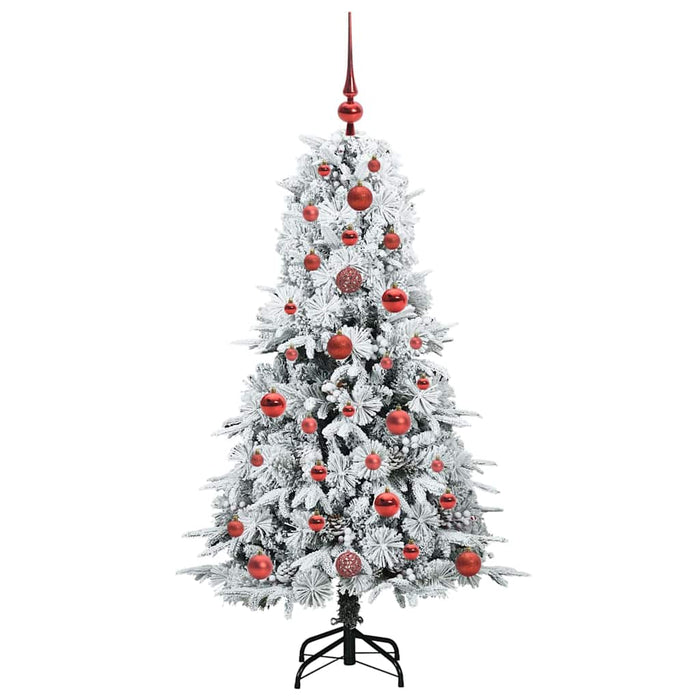 Albero di Natale Artificiale con Rami Pieghevoli Verde 120 cm 3397458
