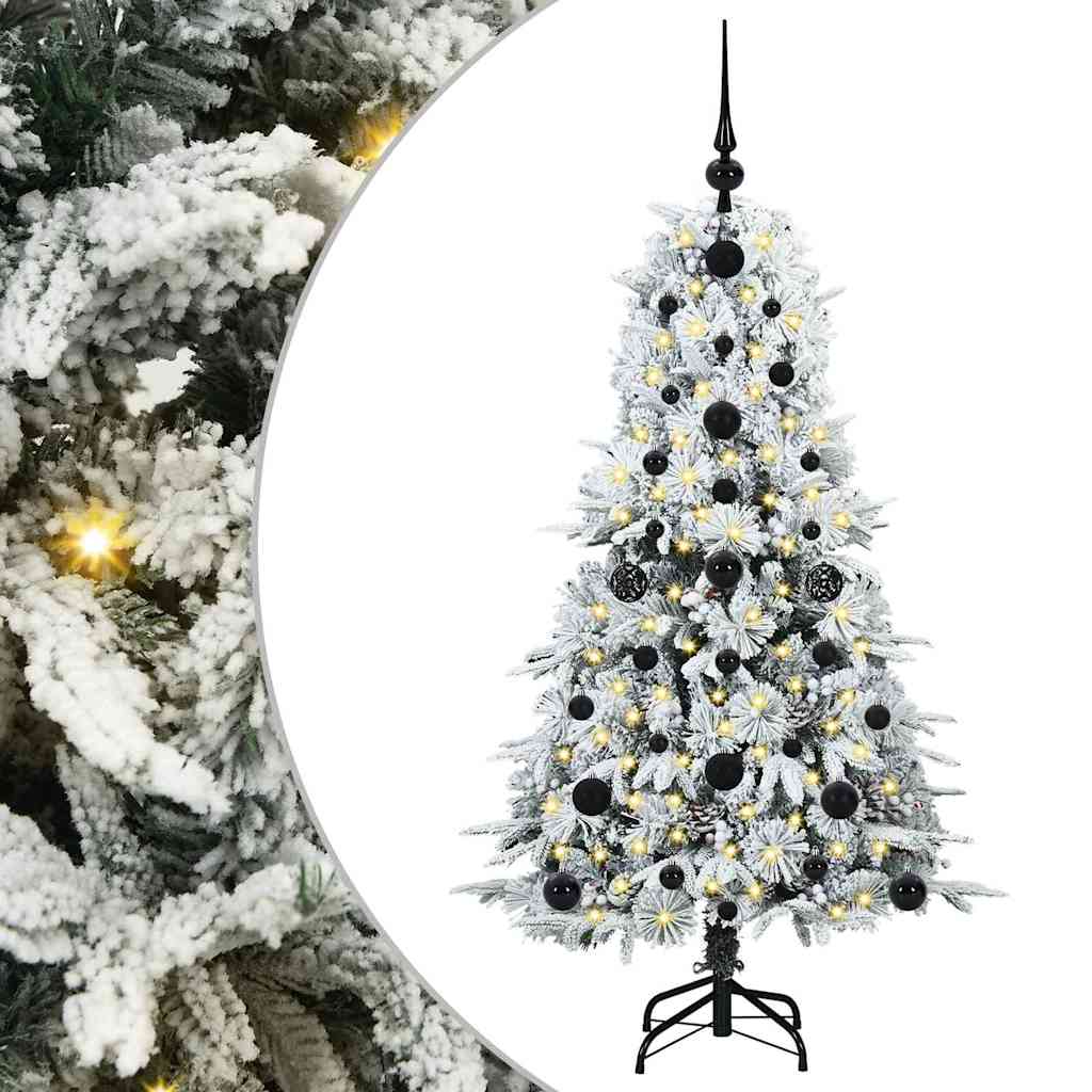 Albero di Natale Artificiale con Rami Pieghevoli Verde 120 cm 3397459