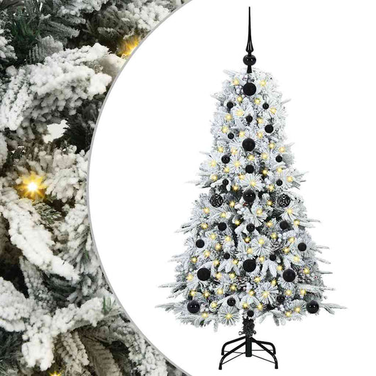 Albero di Natale Artificiale con Rami Pieghevoli Verde 120 cm 3397459