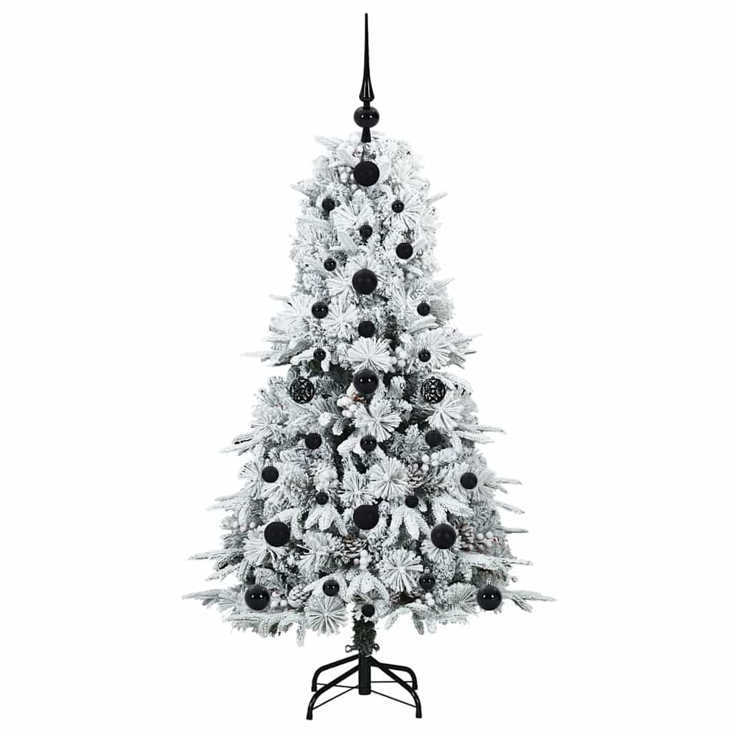 Albero di Natale Artificiale con Rami Pieghevoli Verde 120 cm 3397459