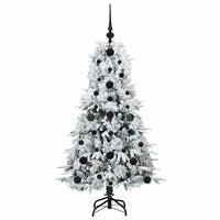 Albero di Natale Artificiale con Rami Pieghevoli Verde 120 cm 3397459