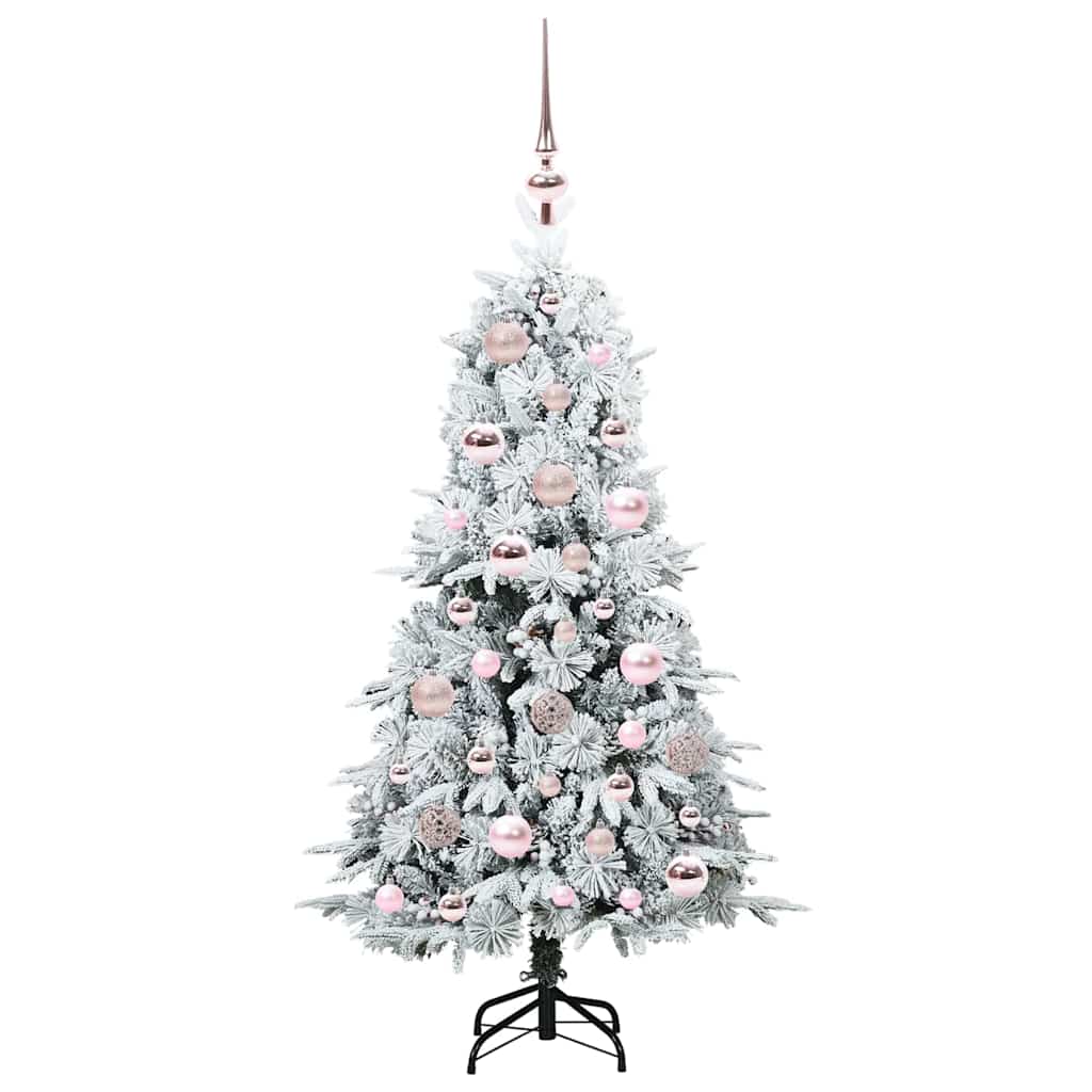 Albero di Natale Artificiale con Rami Pieghevoli Verde 120 cm 3397460