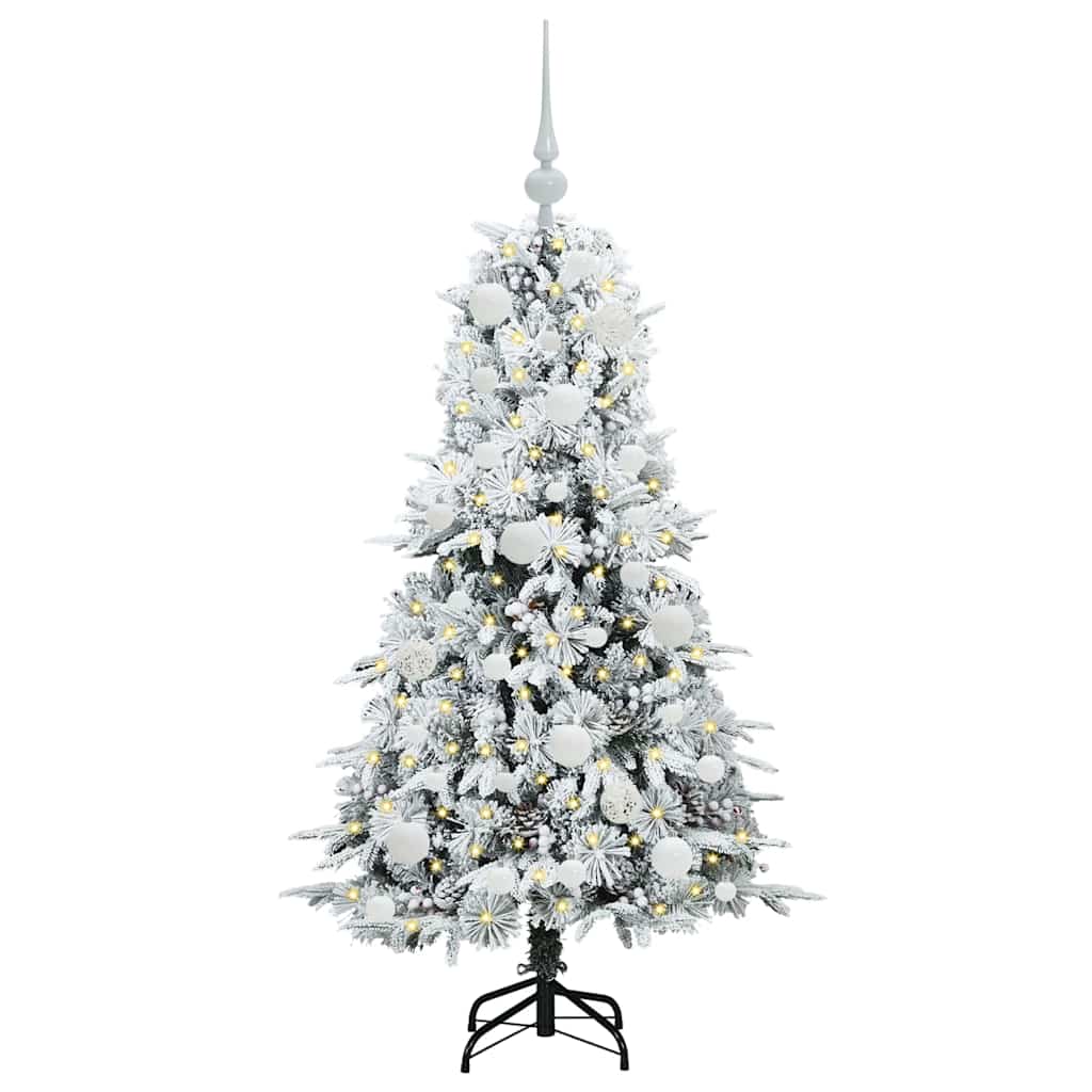 Albero di Natale Artificiale con Rami Pieghevoli Verde 120 cm 3397461