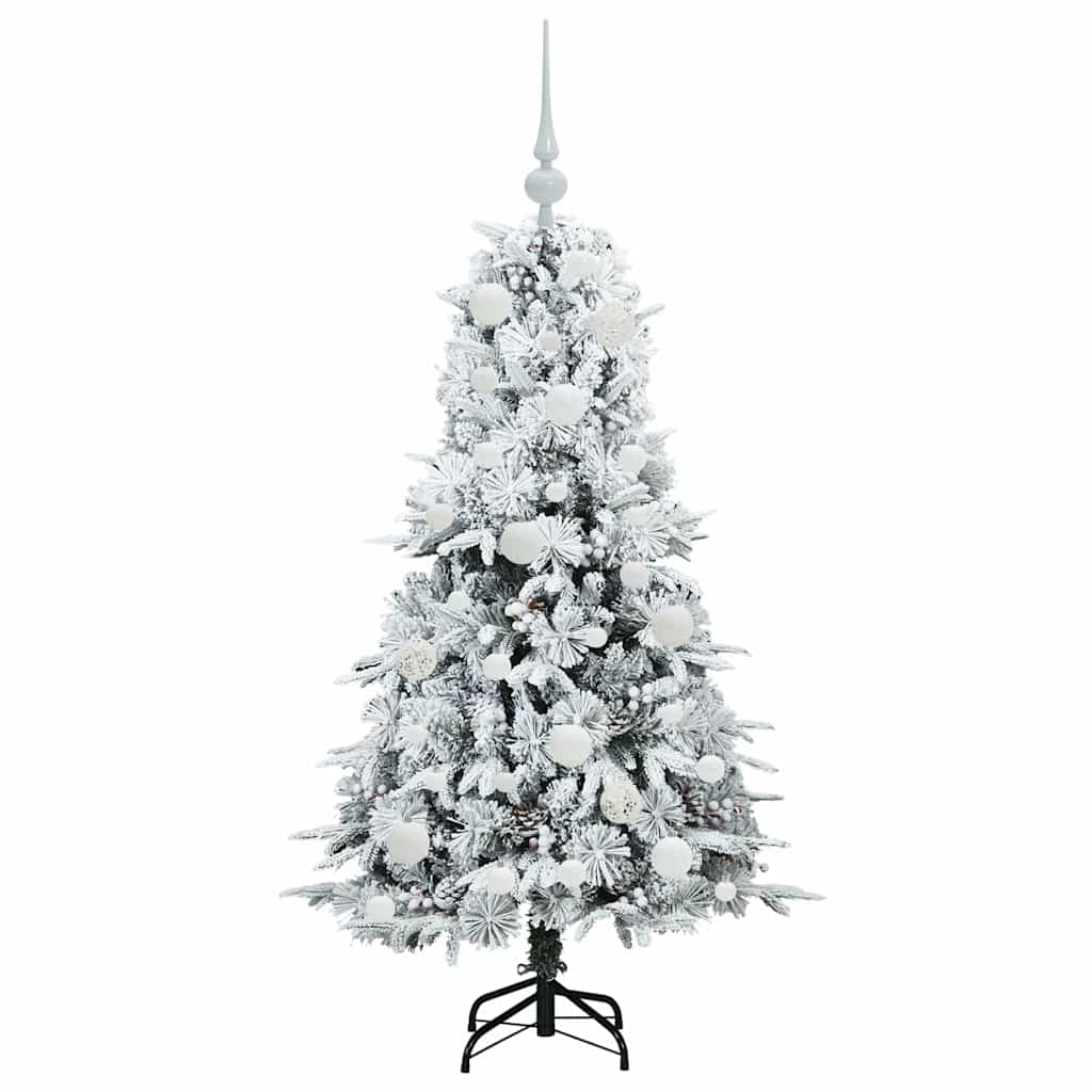 Albero di Natale Artificiale con Rami Pieghevoli Verde 120 cm 3397461
