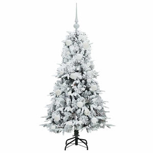 Albero di Natale Artificiale con Rami Pieghevoli Verde 120 cm 3397461