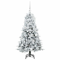Albero di Natale Artificiale con Rami Pieghevoli Verde 120 cm 3397463