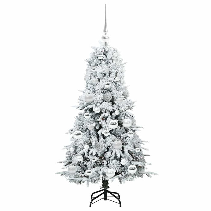 Albero di Natale Artificiale con Rami Pieghevoli Verde 120 cm 3397463
