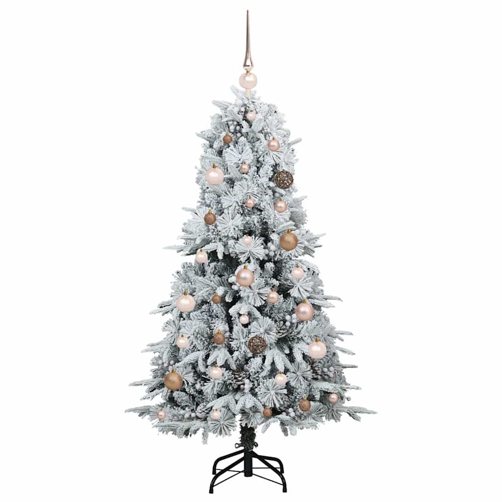 Albero di Natale Artificiale con Rami Pieghevoli Verde 150 cm 3397469