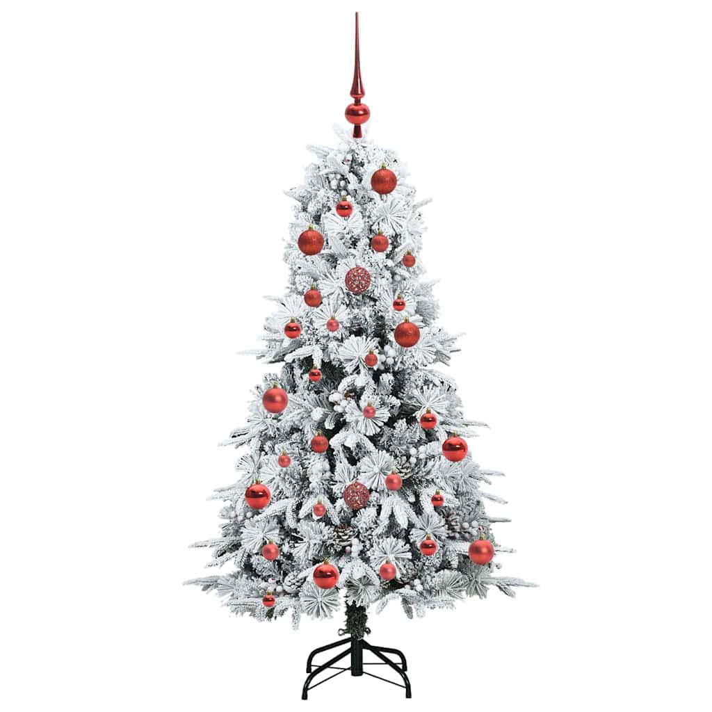 Albero di Natale Artificiale con Rami Pieghevoli Verde 150 cm 3397471
