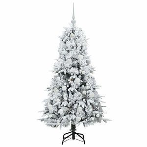 Albero di Natale Artificiale con Rami Pieghevoli Verde 150 cm 3397474