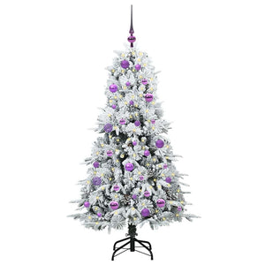 Albero di Natale Artificiale con Rami Pieghevoli Verde 150 cm 3397477