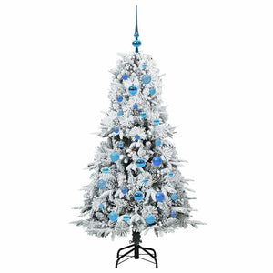 Albero di Natale Artificiale con Rami Pieghevoli Verde 150 cm 3397478