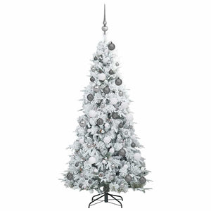 Albero di Natale Artificiale con Rami Pieghevoli Verde 180 cm 3397483