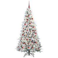 Albero di Natale Artificiale con Rami Pieghevoli Verde 180 cm 3397484