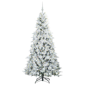 Albero di Natale Artificiale con Rami Pieghevoli Verde 180 cm 3397487