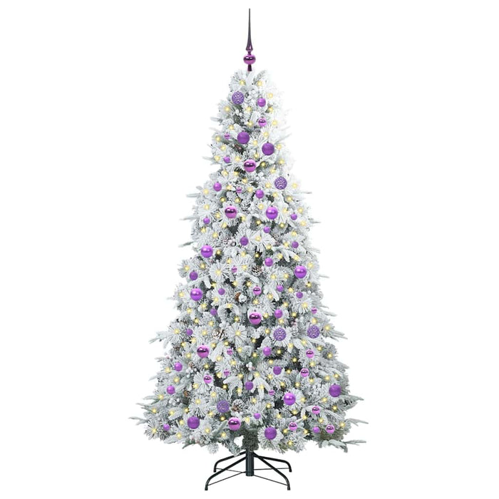 Albero di Natale Artificiale con Rami Pieghevoli Verde 180 cm 3397490