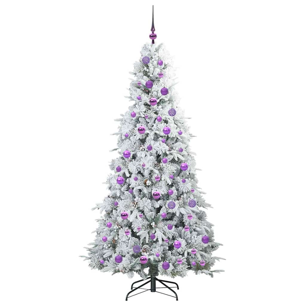 Albero di Natale Artificiale con Rami Pieghevoli Verde 180 cm 3397490