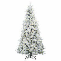Albero di Natale Artificiale con Rami Pieghevoli Verde 210 cm 3397493