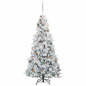 Albero di Natale Artificiale con Rami Pieghevoli Verde 210 cm 3397495