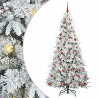 Albero di Natale Artificiale con Rami Pieghevoli Verde 210 cm 3397497
