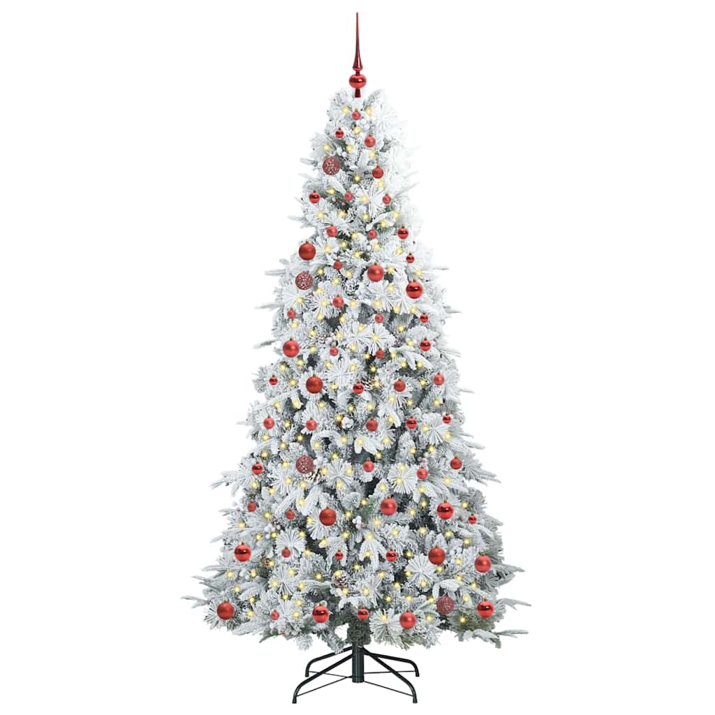 Albero di Natale Artificiale con Rami Pieghevoli Verde 210 cm 3397497