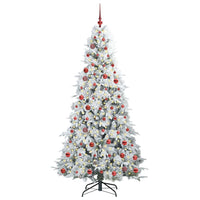 Albero di Natale Artificiale con Rami Pieghevoli Verde 210 cm 3397497