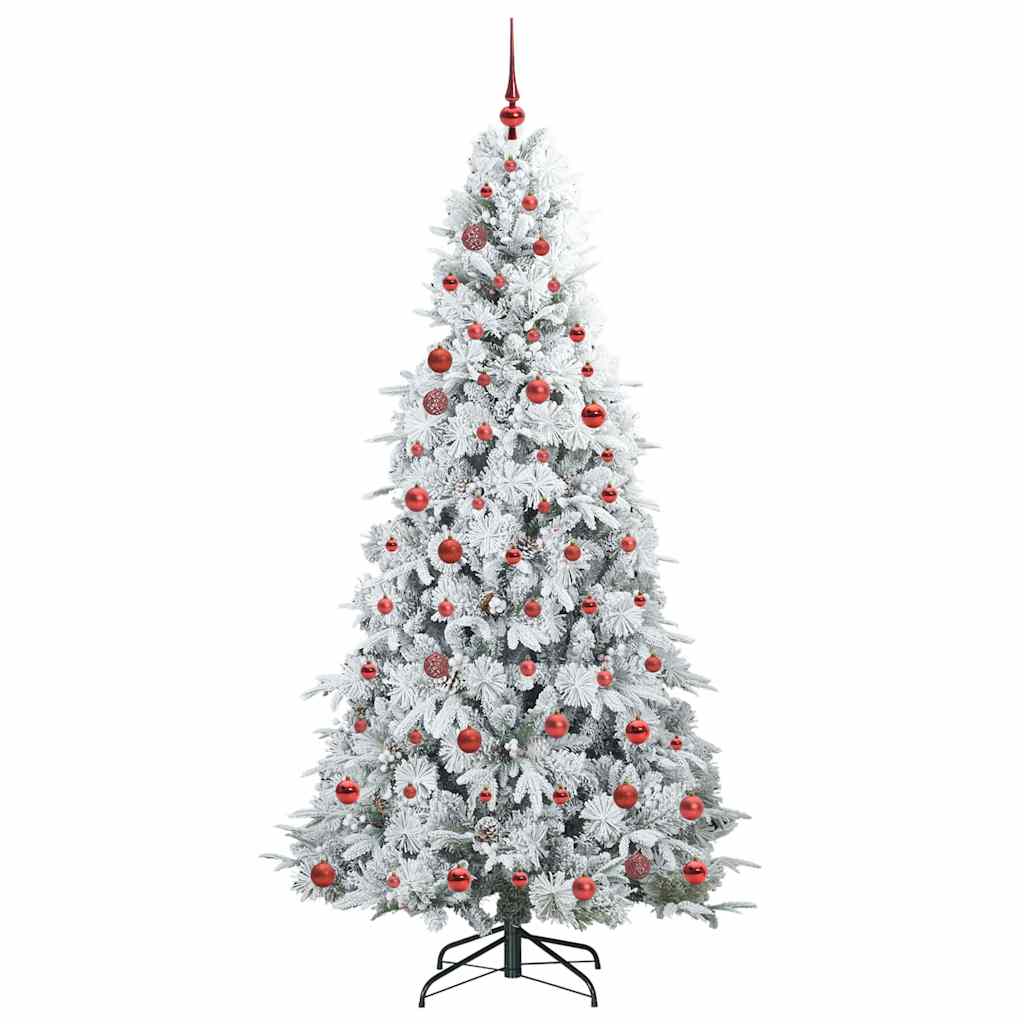 Albero di Natale Artificiale con Rami Pieghevoli Verde 210 cm 3397497