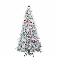 Albero di Natale Artificiale con Rami Pieghevoli Verde 210 cm 3397497