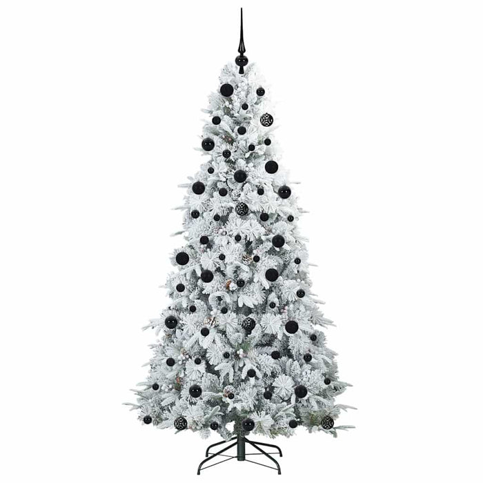 Albero di Natale Artificiale con Rami Pieghevoli Verde 210 cm 3397498