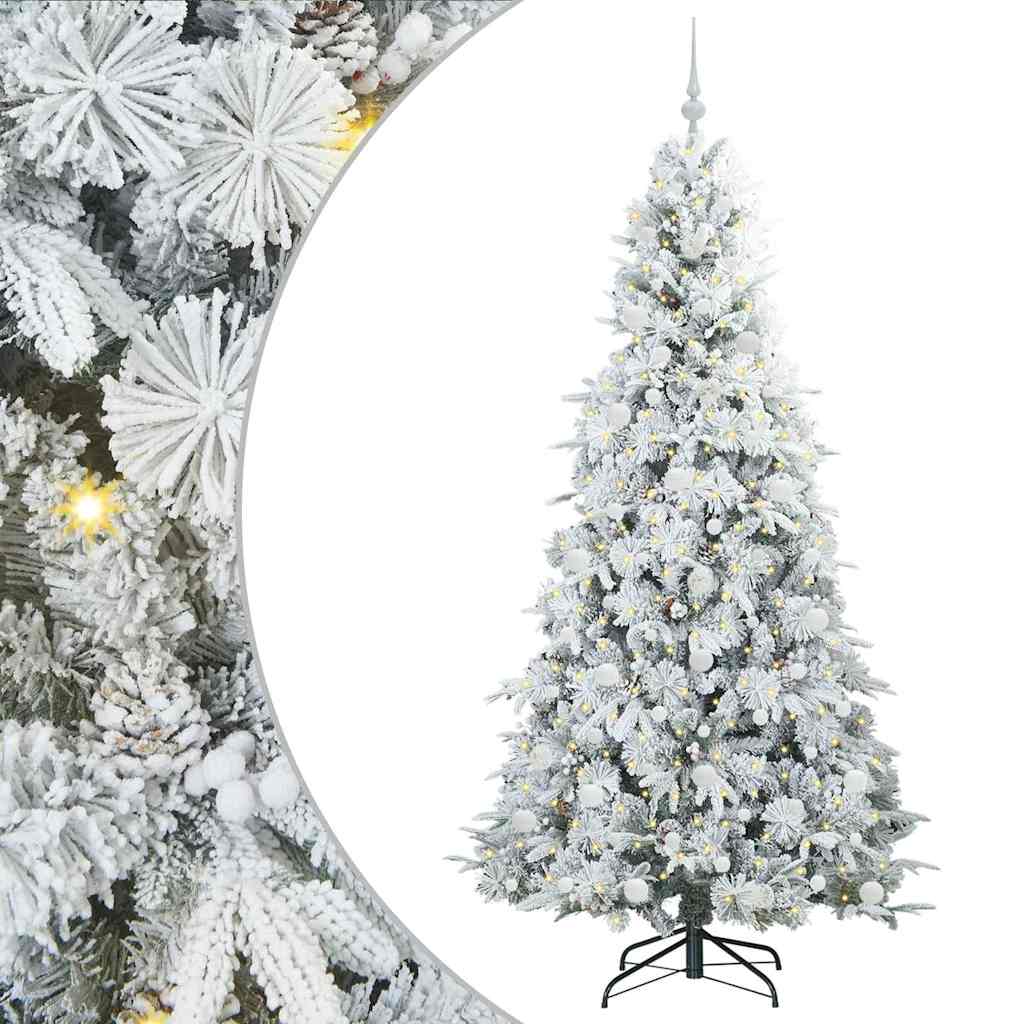 Albero di Natale Artificiale con Rami Pieghevoli Verde 210 cm 3397500