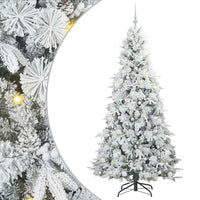 Albero di Natale Artificiale con Rami Pieghevoli Verde 210 cm 3397500