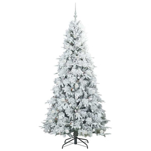 Albero di Natale Artificiale con Rami Pieghevoli Verde 210 cm 3397500