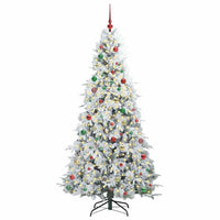 Albero di Natale Artificiale con Rami Pieghevoli Verde 210 cm 3397505