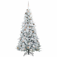 Albero di Natale Artificiale con Rami Pieghevoli Verde 240 cm 3397508