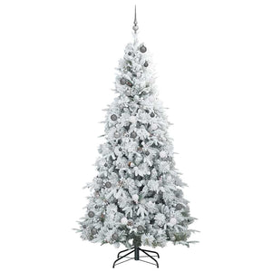 Albero di Natale Artificiale con Rami Pieghevoli Verde 240 cm 3397509