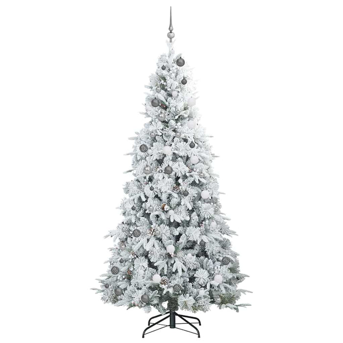 Albero di Natale Artificiale con Rami Pieghevoli Verde 240 cm 3397509
