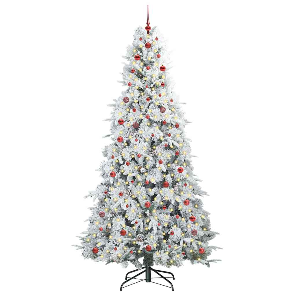 Albero di Natale Artificiale con Rami Pieghevoli Verde 240 cm 3397510