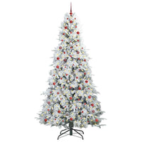 Albero di Natale Artificiale con Rami Pieghevoli Verde 240 cm 3397510