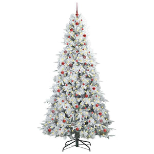 Albero di Natale Artificiale con Rami Pieghevoli Verde 240 cm 3397510