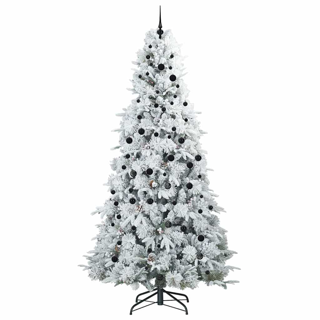 Albero di Natale Artificiale con Rami Pieghevoli Verde 240 cm 3397511