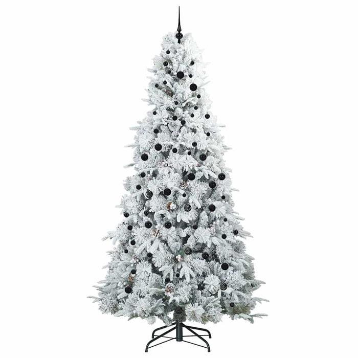 Albero di Natale Artificiale con Rami Pieghevoli Verde 240 cm 3397511