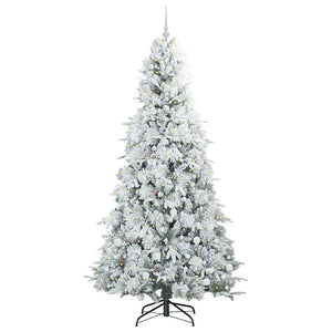 Albero di Natale Artificiale con Rami Pieghevoli Verde 240 cm 3397513