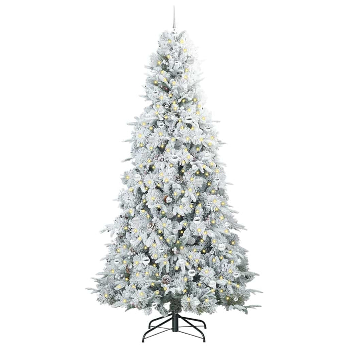 Albero di Natale Artificiale con Rami Pieghevoli Verde 240 cm 3397515