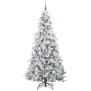 Albero di Natale Artificiale con Rami Pieghevoli Verde 240 cm 3397516