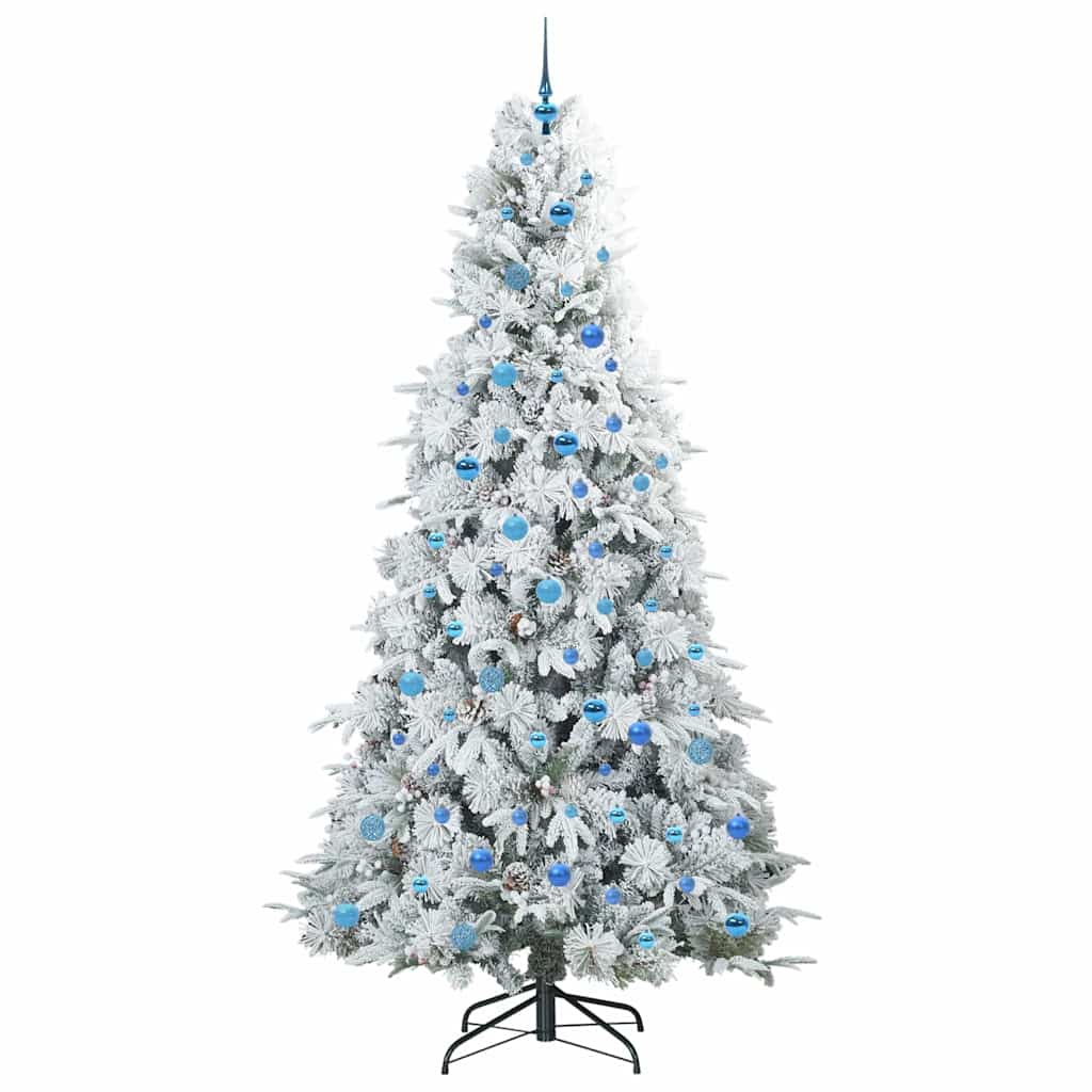 Albero di Natale Artificiale con Rami Pieghevoli Verde 240 cm 3397517