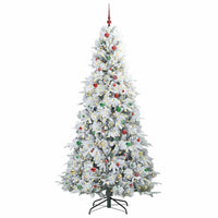 Albero di Natale Artificiale con Rami Pieghevoli Verde 240 cm 3397518