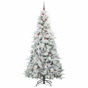 Albero di Natale Artificiale con Rami Pieghevoli Verde 240 cm 3397518