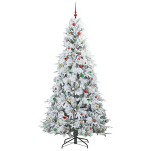 Albero di Natale Artificiale con Rami Pieghevoli Verde 240 cm 3397518