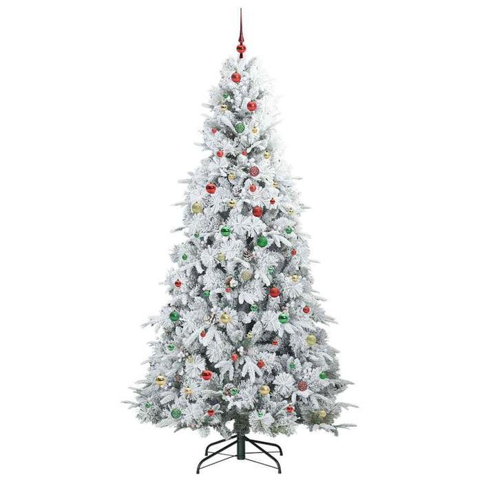 Albero di Natale Artificiale con Rami Pieghevoli Verde 240 cm 3397518
